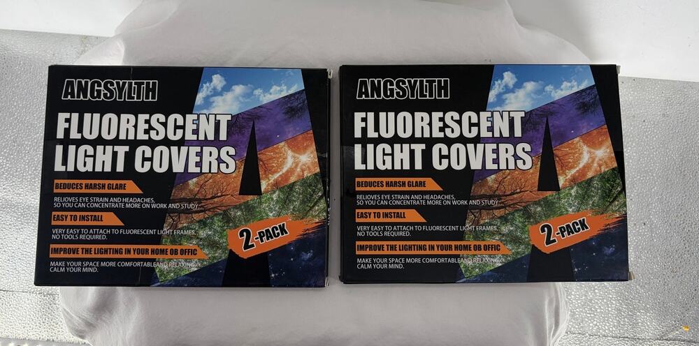 Fluorescent light covers 2X4FT Underwater theme (4 covers)
